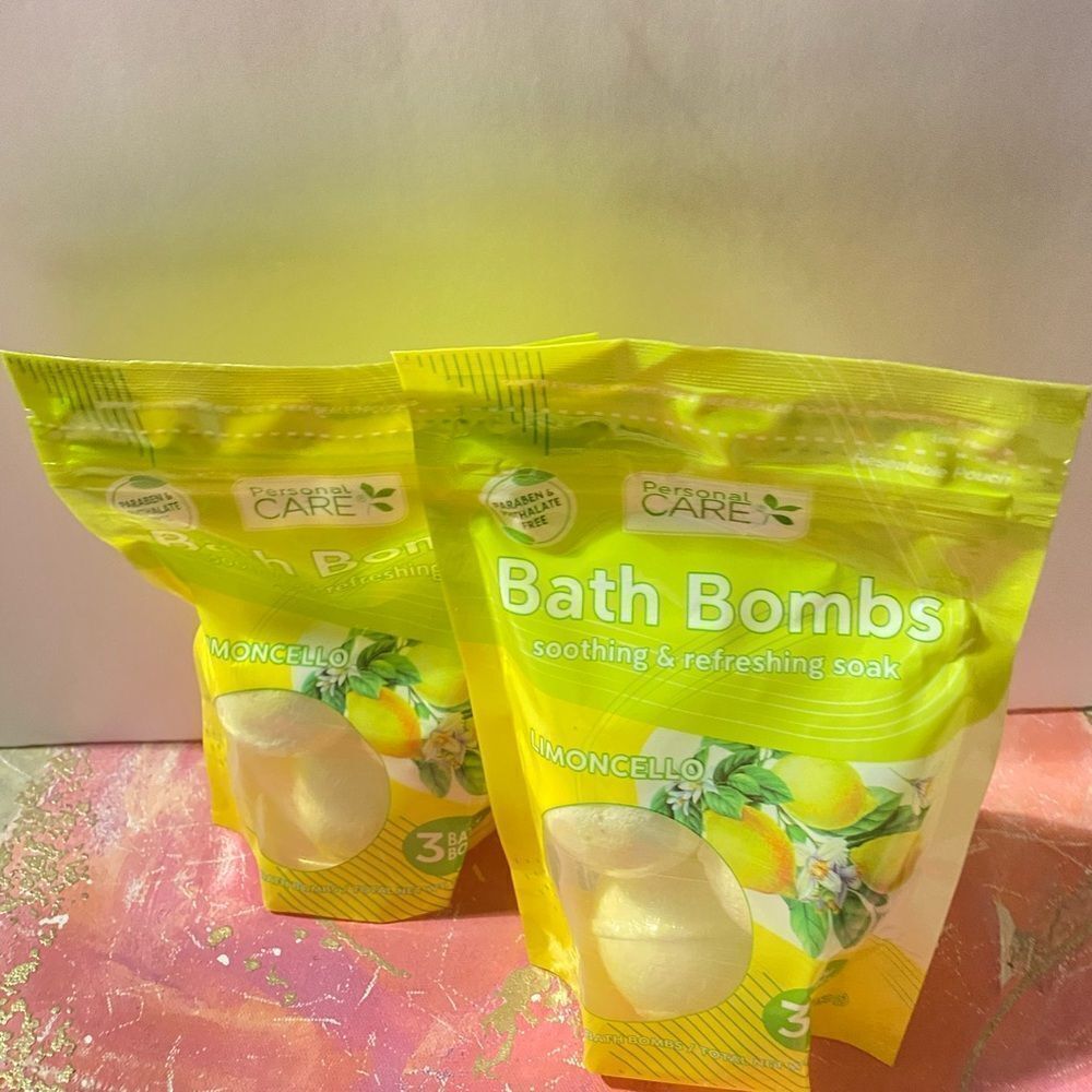 🛍️ 2 packs 3balls Each Pack)Bath Bombs
Soothing & Refreshing Soak Limoncello
